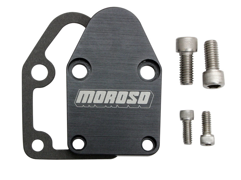 Moroso Fuel Pump Plate - Billet SBC MPN MOR65395 For Chevy