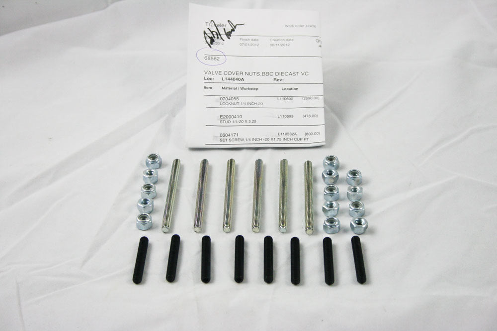 Moroso Valve Cover Bolt Kit - BBC MPN MOR68562