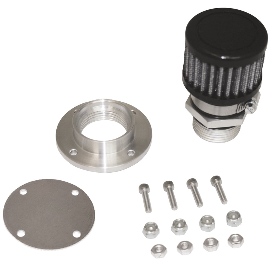Moroso Valve Cover Breather Kit Bolt In Style - Aluminum MPN MOR68855