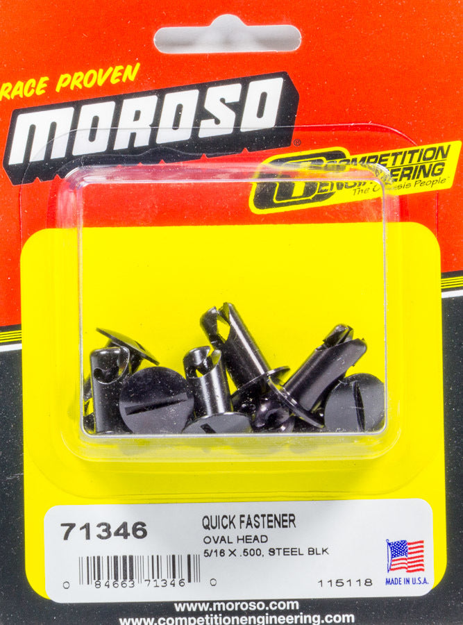 Moroso Oval Head Quick Fastener 5/16 x .500 MPN MOR71346