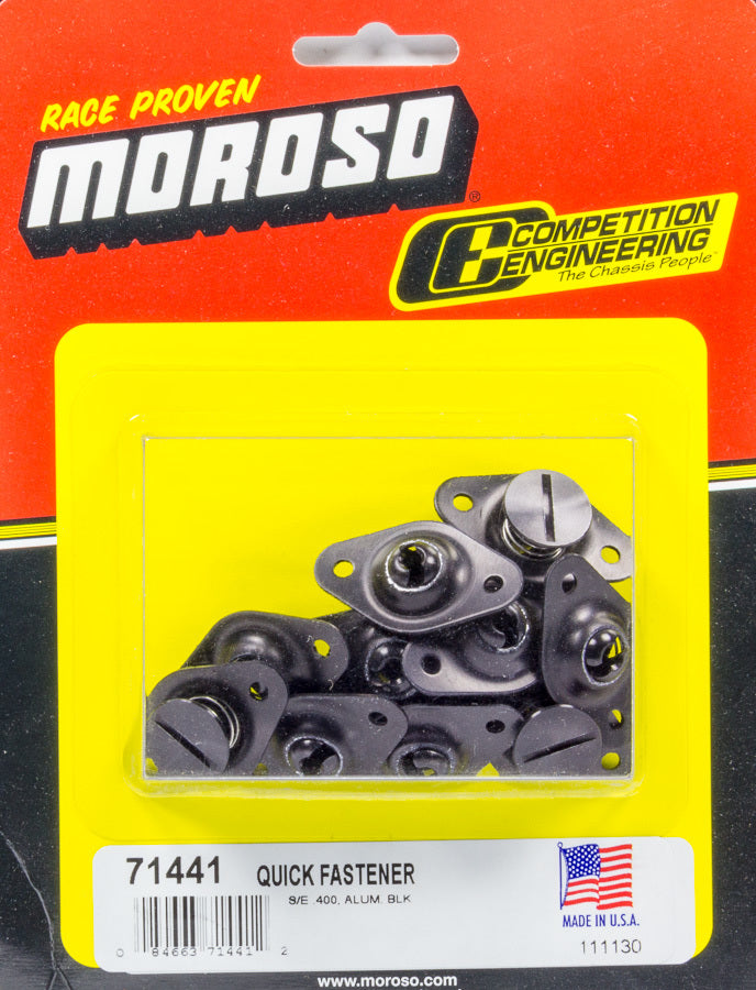 Moroso Self Ejecting Fasteners .400in Short Body MPN MOR71441