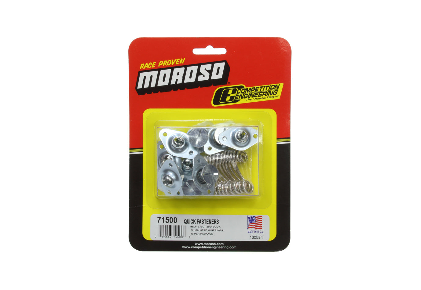 Moroso Self Eject Quik Fastener .500in Medium Body MPN MOR71500