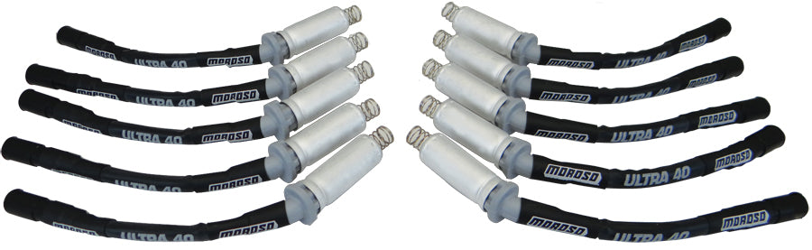 Moroso Ultra 40 Plug Wire Set - Sleeved MPN MOR73512 For Dodge 2008-17