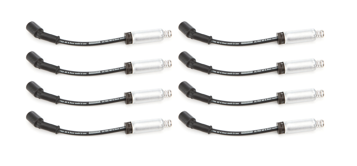 Moroso Ultra 40 Wire Set 8.5mm GM LS/LT 9.75 Black MPN MOR73744 For GM