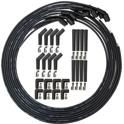 Moroso Ultra 350 LS/LT Wire Set 8mm Black -Universal MPN MOR73748 For GM LS-Series