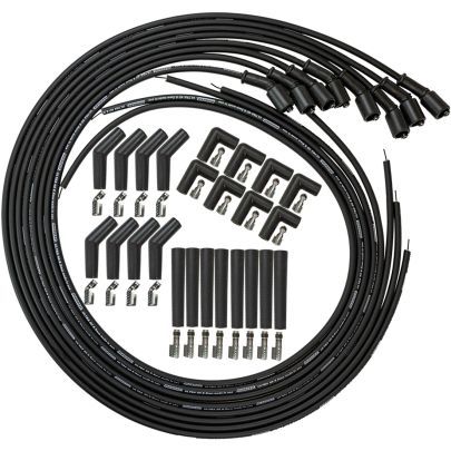 Moroso Ultra 40 LS/LT Wire Set 8.5mm Black Universal MOR73749