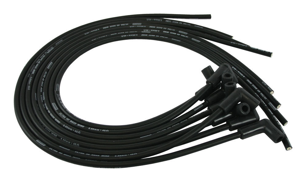 Moroso Ultra 40 Plug Wire Set - Black MPN MOR73814