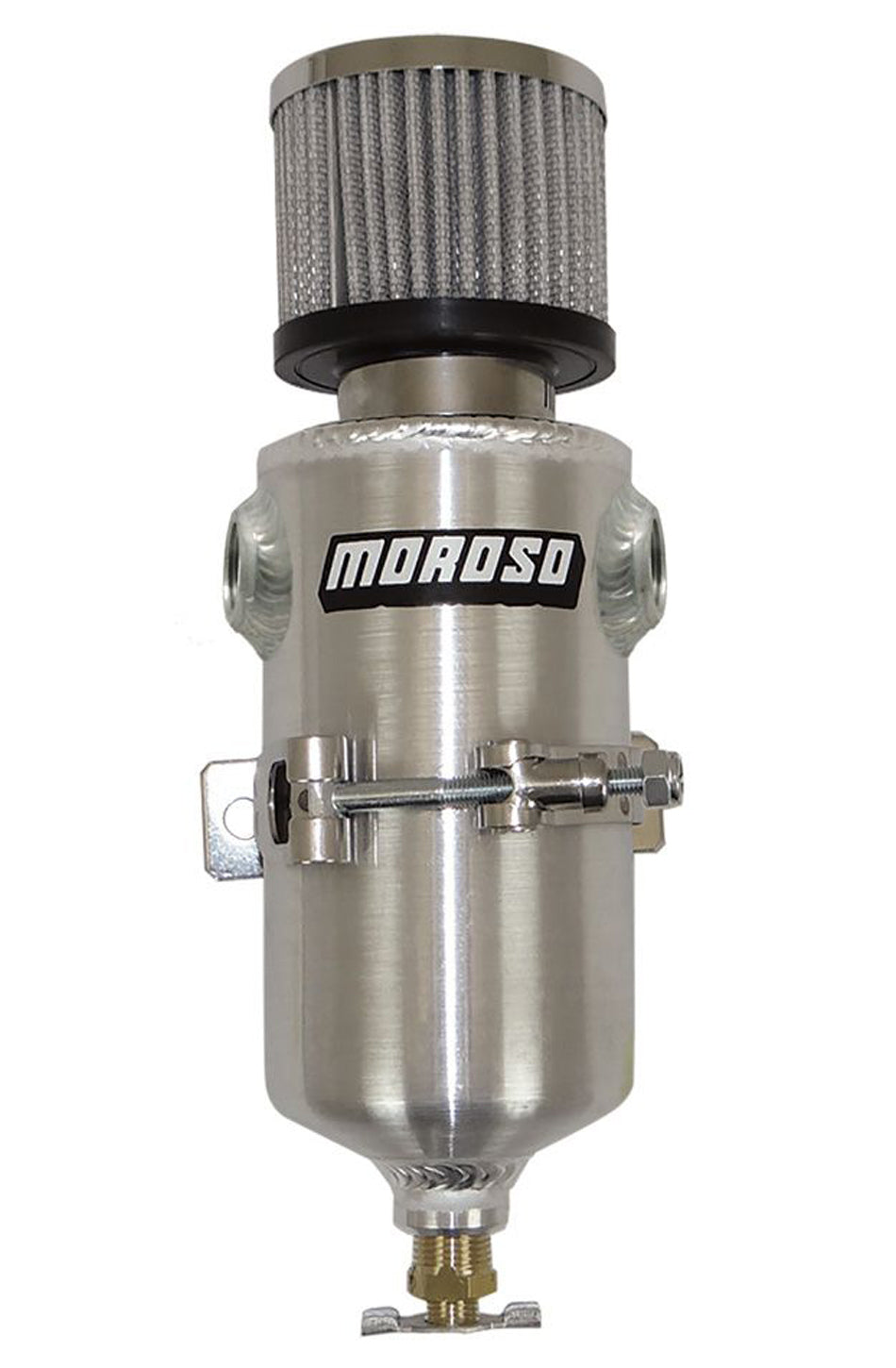 Moroso Alm. Breather Tank Kit 3-1/8 Dia x 11-1/2 AOL MOR85455