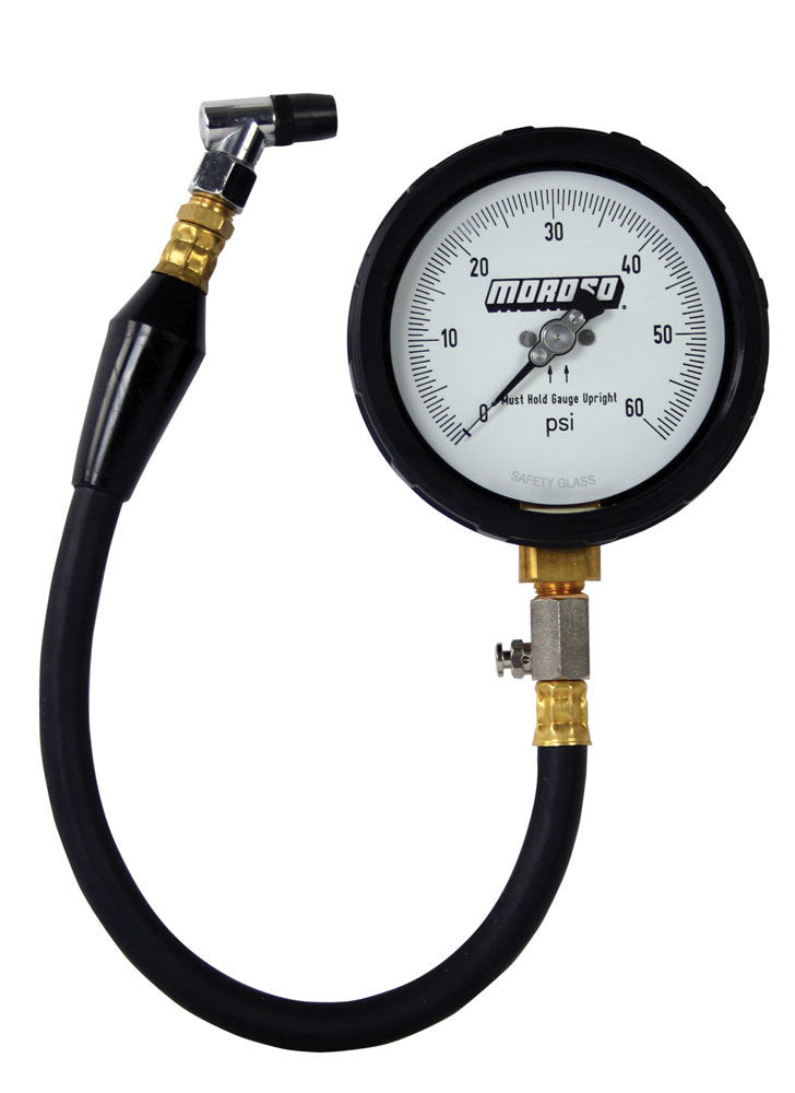 Moroso Pro Series Tire Gauge 0-60 Psi MOR89562