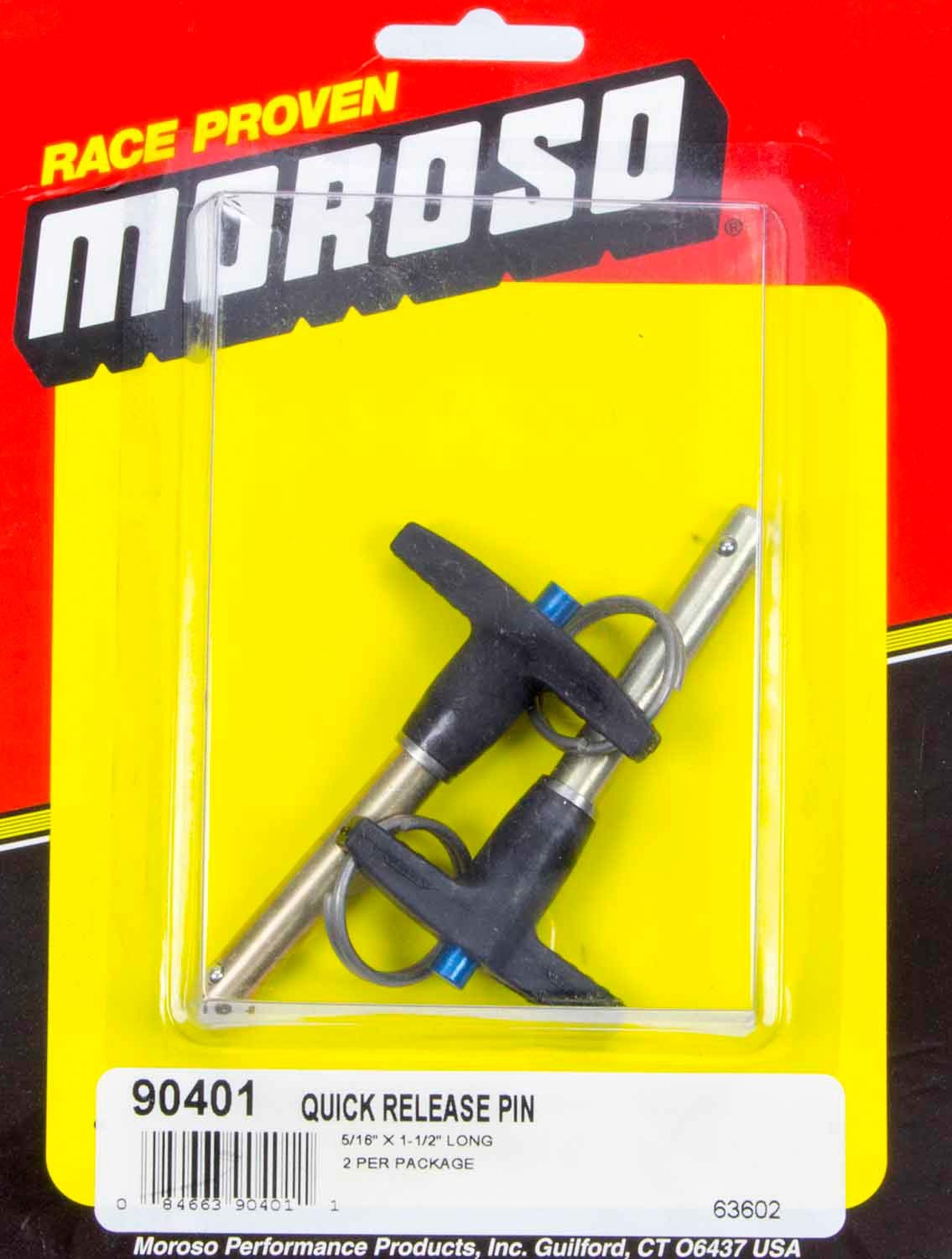 Moroso Quick Release Pins (2) 5/16 x 1-1/2 MPN MOR90401