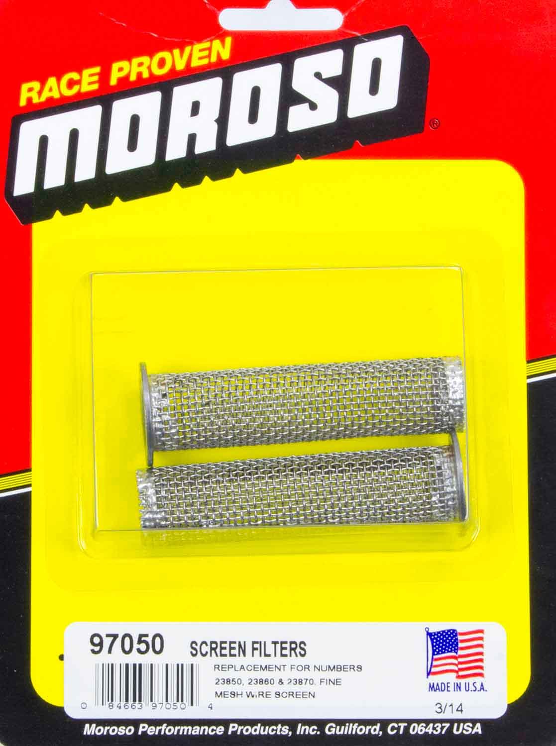 Moroso Oil Filter Screen MPN MOR97050