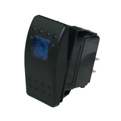 Moroso Repl. Blue LED Light Rocker On-Off Switch MOR97541