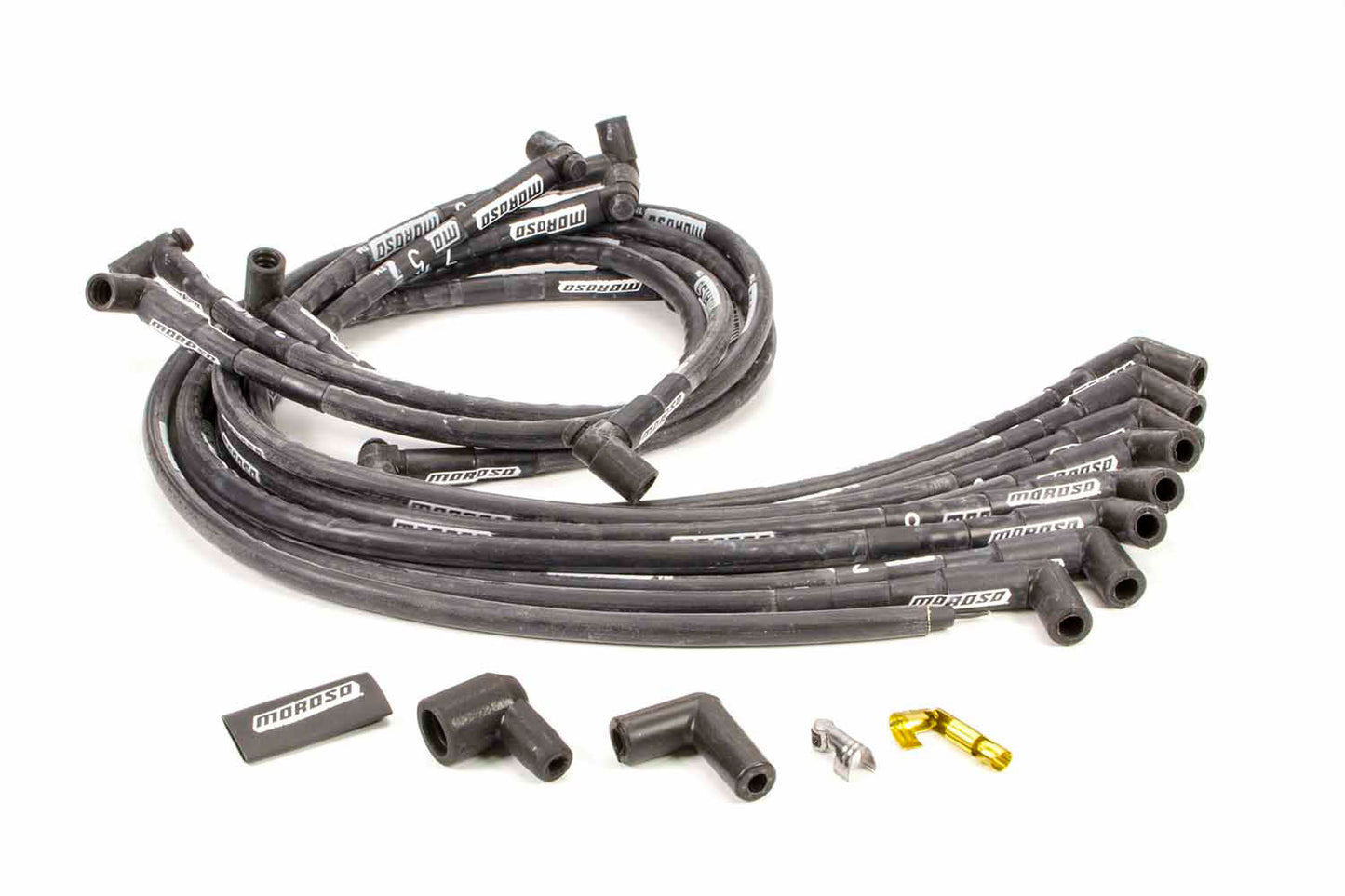 Moroso Mag-Tune Plug Wire Set SBC 90 Degree HEI MPN MOR9767M For Chevy
