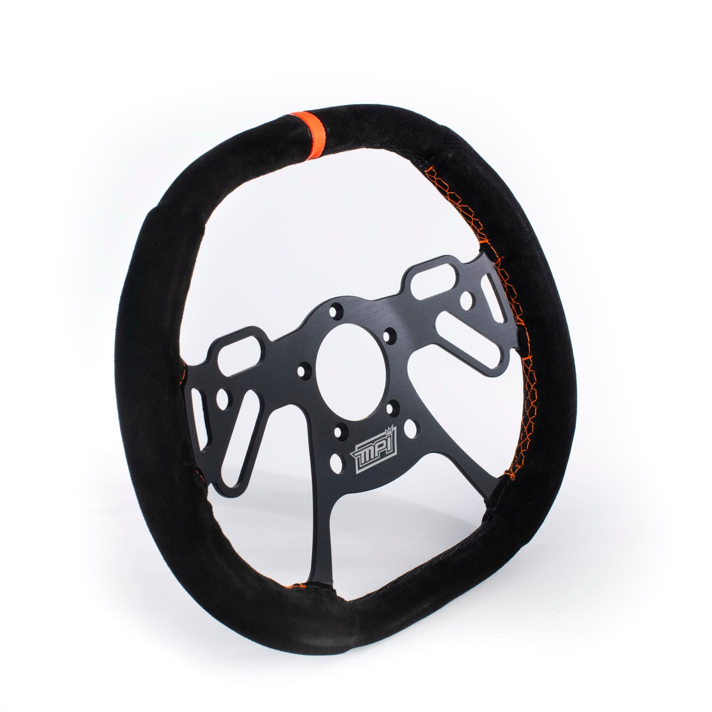 MPI USA Steering Wheel Drag Race 13in Square Frame Black MPIMPI-DRG2-13-SQD