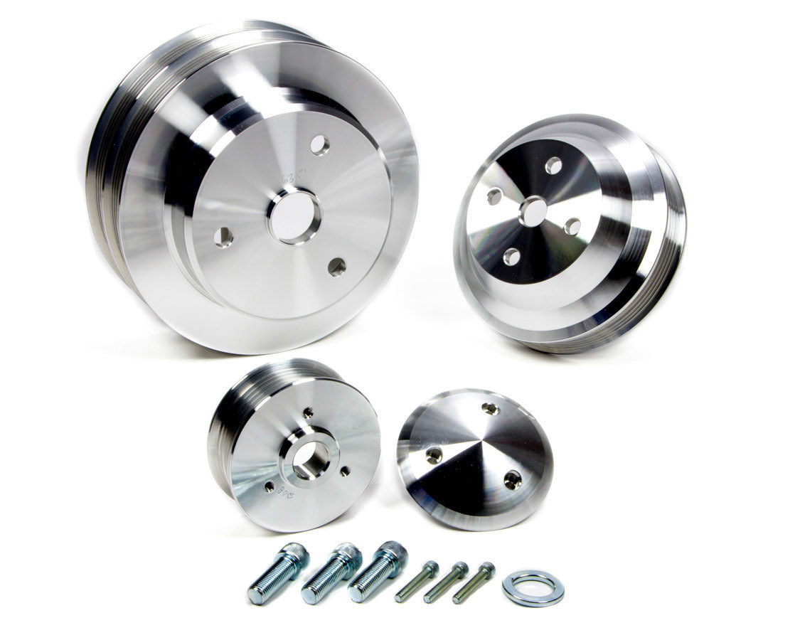 March Performance SBC LWP Serpentine Conv. Kit MPN MPP6380 For Chevy