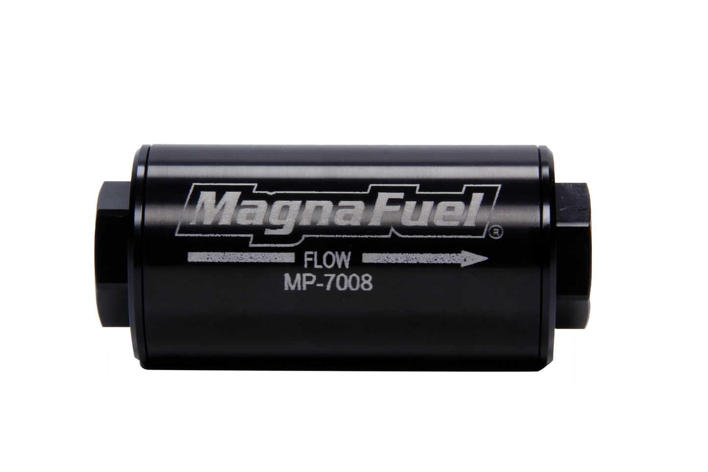 Magnafuel/Magnaflow Fuel Systems -10an Fuel Filter - 25 Micron Black MPN MRFMP-7008-BLK