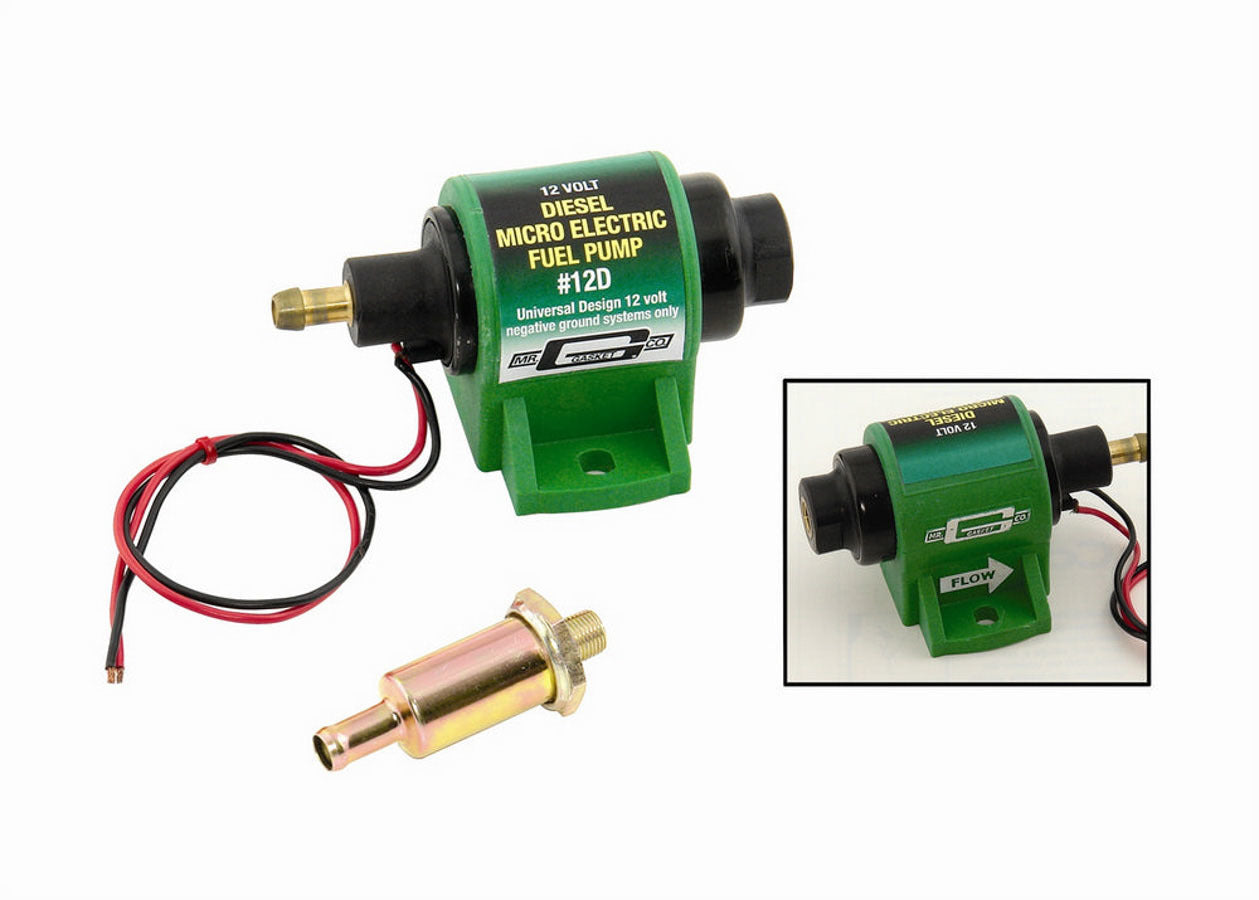 Mr. Gasket Fuel Pump Electric Diesel MPN MRG12D