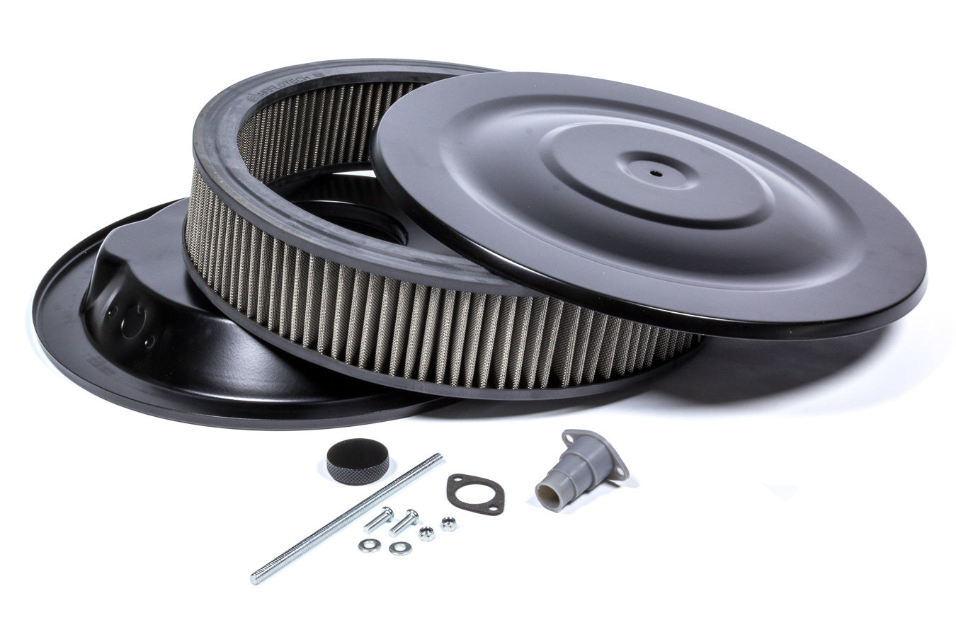 Mr. Gasket Easy Flow Air Cleaner 14 x 3 Flat Black MPN MRG1412G