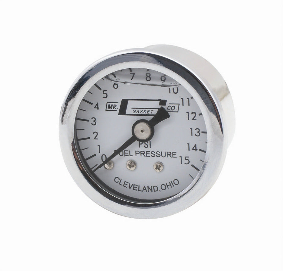 Mr. Gasket Liquid Filled Pressure Gauge 0-15lb MPN MRG1563