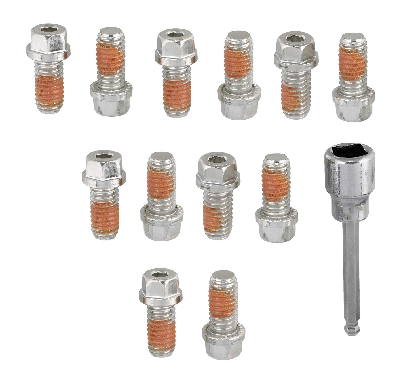 Mr. Gasket Locking Header Bolt Kit 3/8-16 x 3/4 12pk MPN MRG2230G