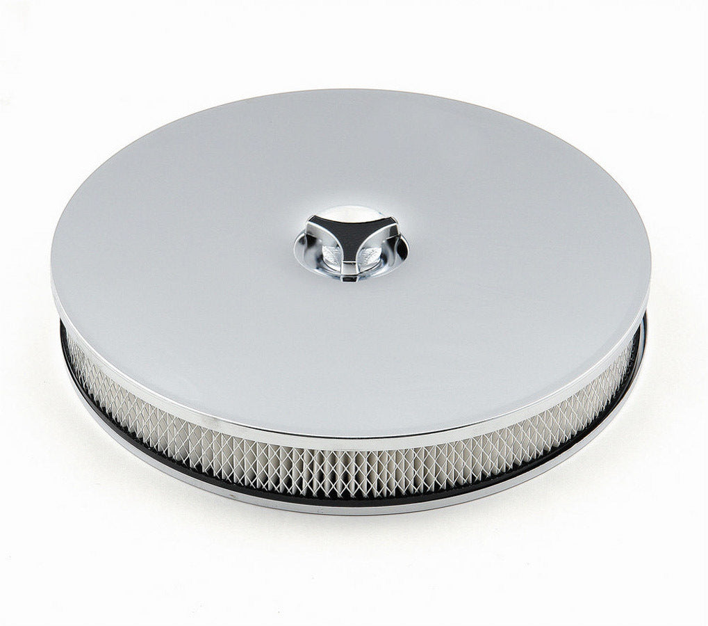 Mr. Gasket 14in Chrome Air Cleaner MRG4339