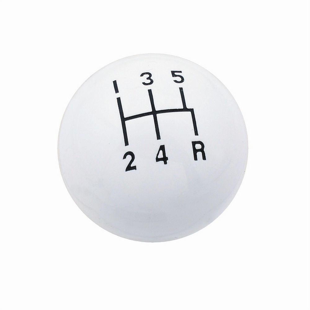 Mr. Gasket Classic Shifter Knob 5 Speed White MPN MRG9619 For Universal use