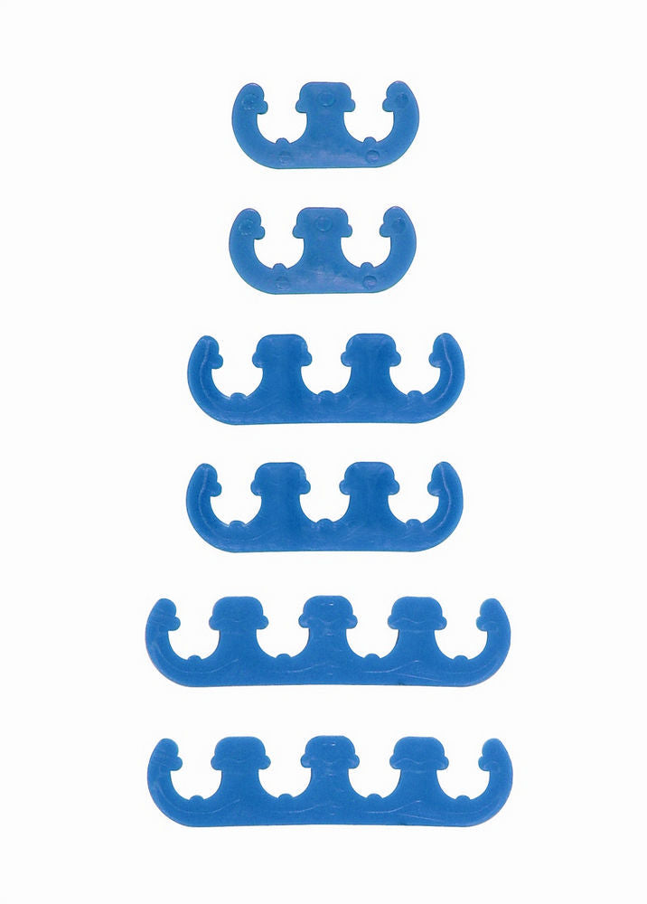 Mr. Gasket Wire Separator Blue Plastic MRG9877