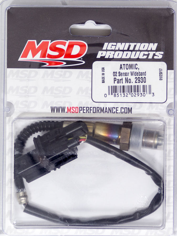 Msd Ignition Atomic O2 Sensor Wideband MPN MSD2930