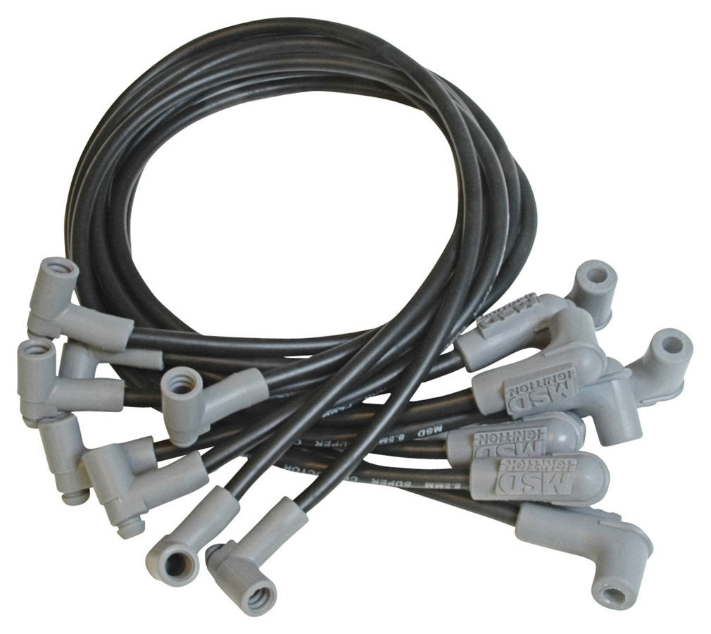 Msd Ignition 8.5MM Spark Plug Wire Set - Black MPN MSD31293 For Chevy