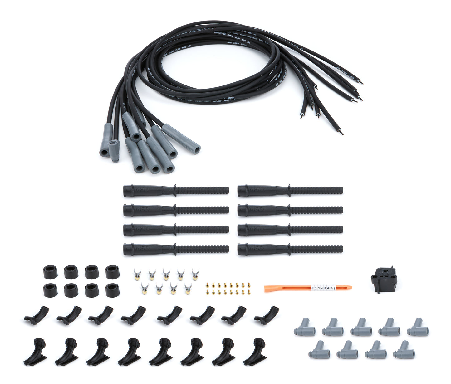 Msd Ignition 8.5MM Spark Plug Wire Set - Black MPN MSD31523