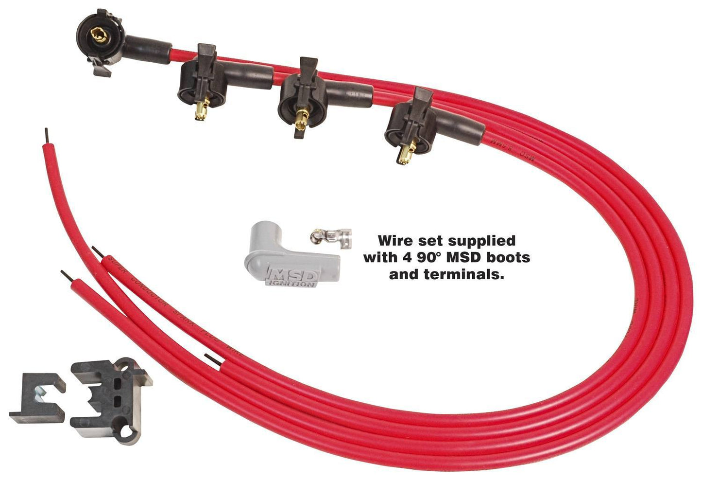Msd Ignition 8.5mm Spark Plug Wire Set - 4-Cyl. Midget MPN MSD31689