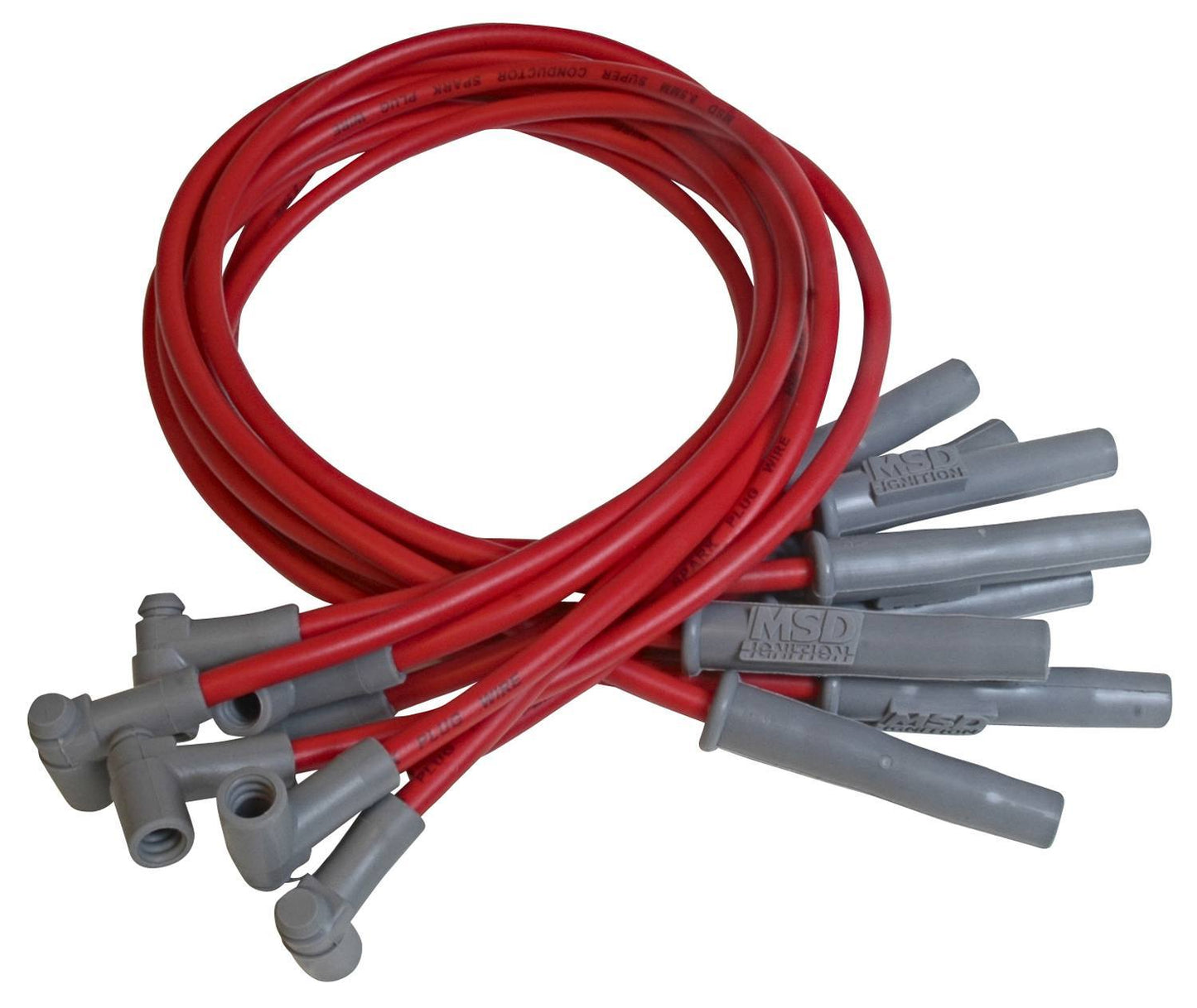 Msd Ignition 8.5MM Spark Plug Wire Set - Red MPN MSD35859 For AMC