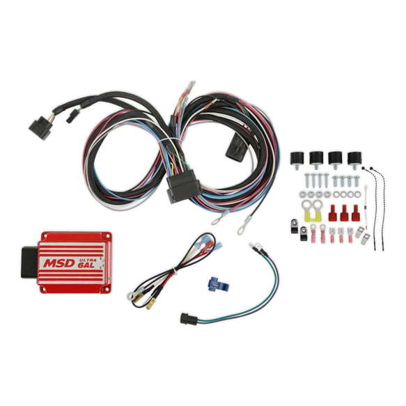 Msd Ignition Ultra 6AL Ignition Box Red Finish MPN MSD6423