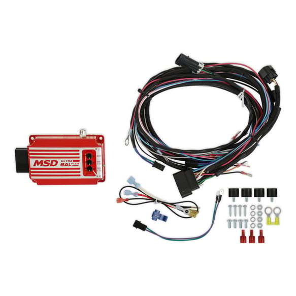 Msd Ignition Ultra 6AL Plus Ignition Box - Red Finish MPN MSD6523