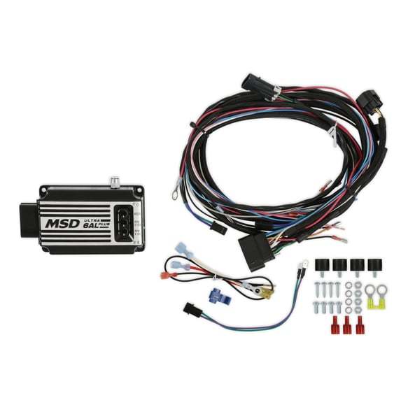 Msd Ignition Ultra 6AL Plus Ignition Box - Black Finish MPN MSD65233
