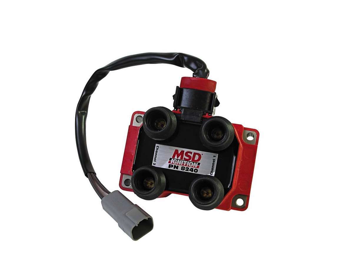 Msd Ignition Midget Coil Pack MPN MSD8240 For Ford