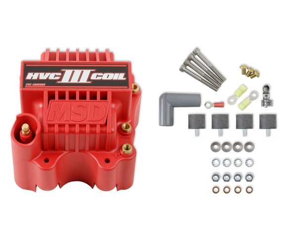 Msd Ignition HVC III Ignition Coil Red MPN MSD82612