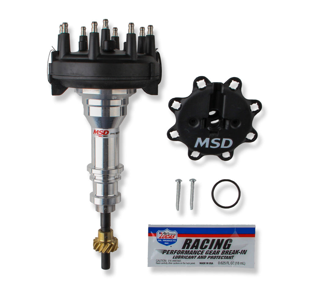 Msd Ignition SBF 289/302 Distributor Crank Trigger - Black MPN MSD83795 For Ford Pickup