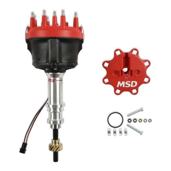 Msd Ignition Billet Distributor SBF 302 w/Bronze Gear MPN MSD85827 For Ford Pickup