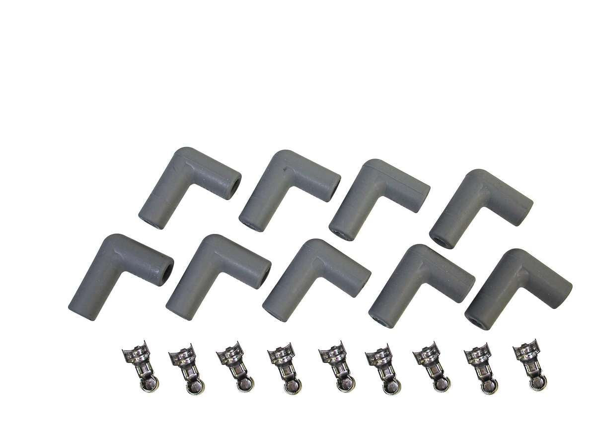 Msd Ignition Boot & Terminal Kit - 90 Degree (9pk) MPN MSD8847