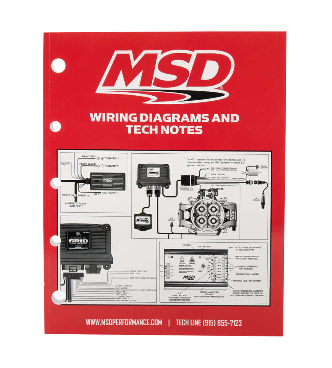 Msd Ignition Wiring Diagrams/Tech Not MSD9615