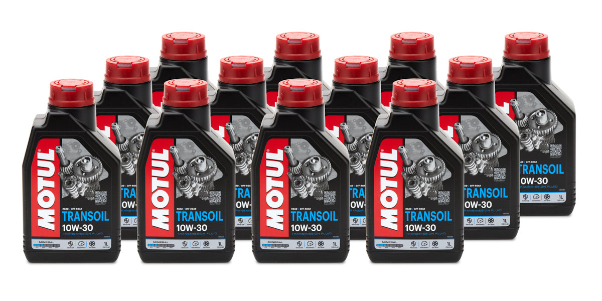 Motul Usa Transoil 10w30 Case 12-1 Liter Wet Clutch MPN MTL105894-12