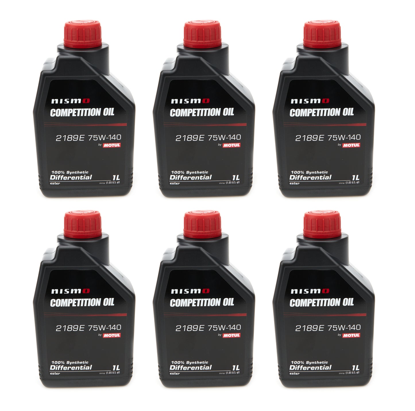 Motul Usa Nismo Competition Oil 75w140 Case 6 x 1 Liter MPN MTL110535-6