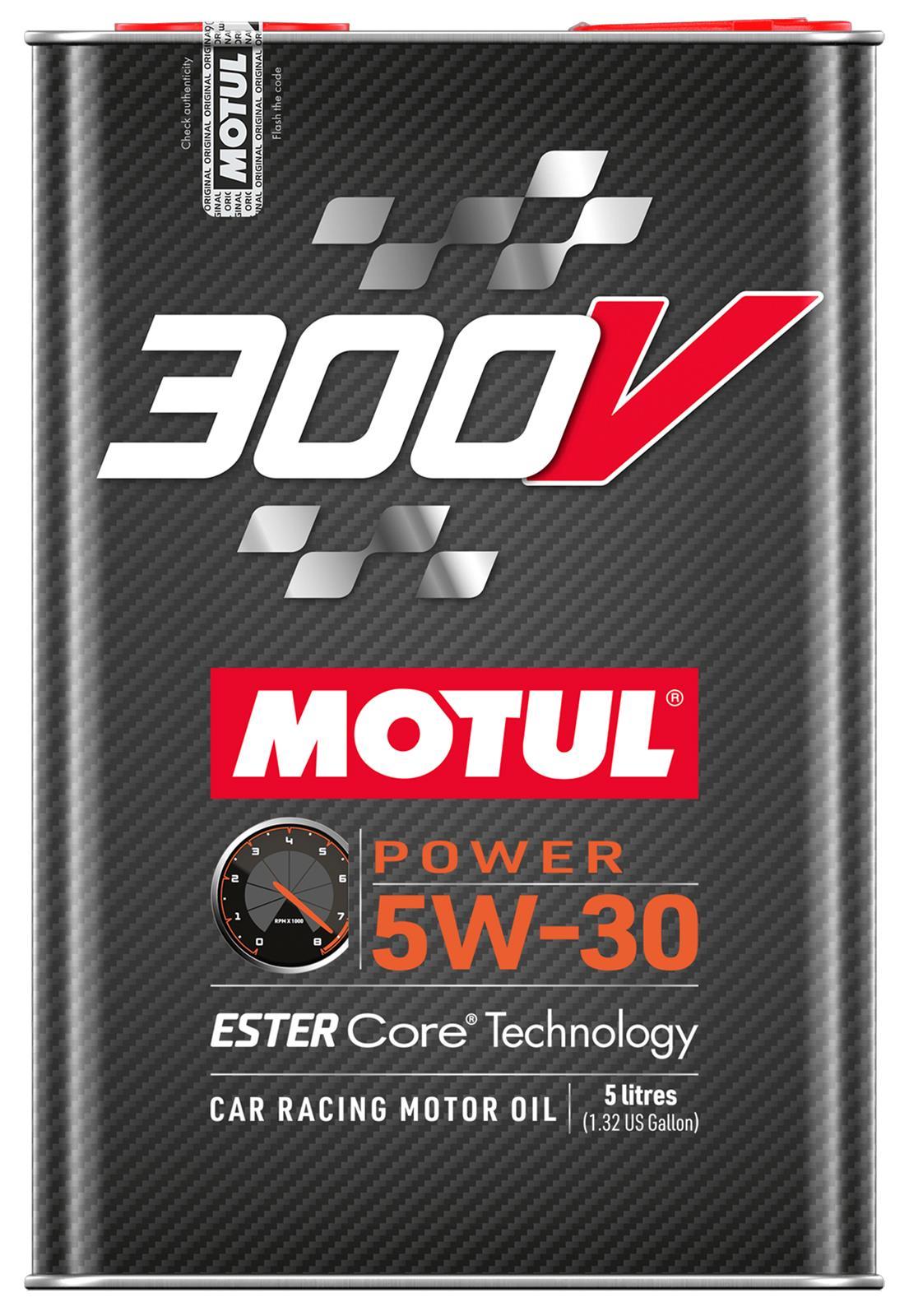 Motul Usa 300V Power Oil 5w30 5 Liter MPN MTL110815