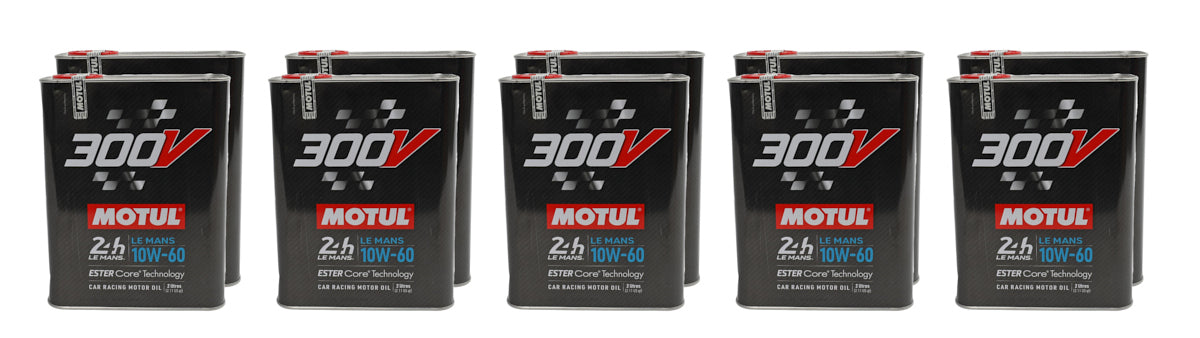 Motul Usa 300V LE Mans Oil 10w60 Case 10 x 2 Liter MPN MTL110864-10