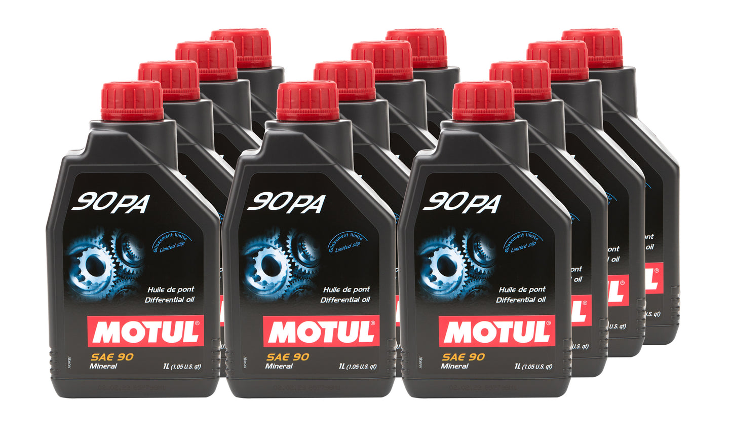 Motul Usa 90PA Limited Slip Diff Oil Case 12 x 1 Liter MPN MTL111922-12