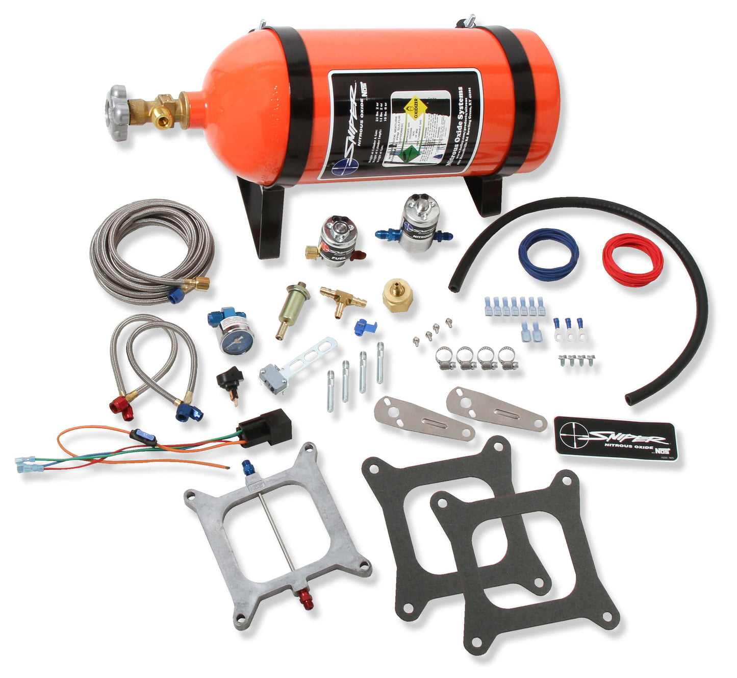 Nitrous Oxide Systems Sniper 250HP Nitrous 4150 Plate Kit MPN NOS07002