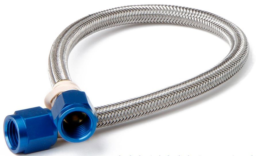 Nitrous Oxide Systems -4an 4ft. Hose w/Blue Ends NOS15250