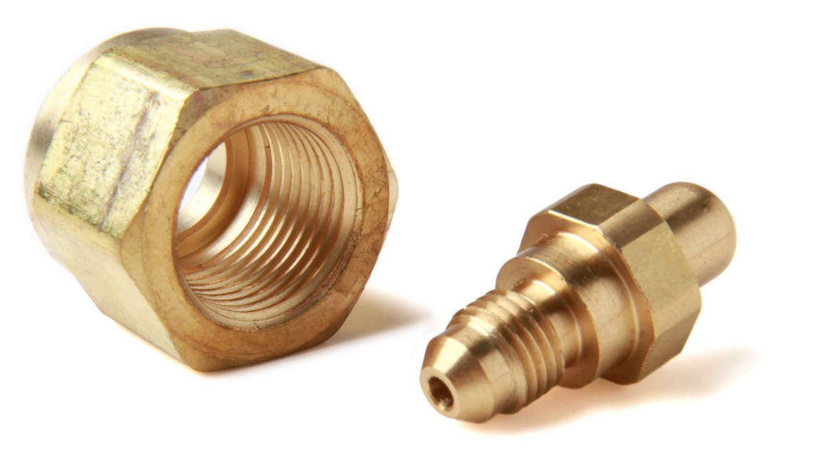 Nitrous Oxide Systems Nut & 4an Nipple MPN NOS16100