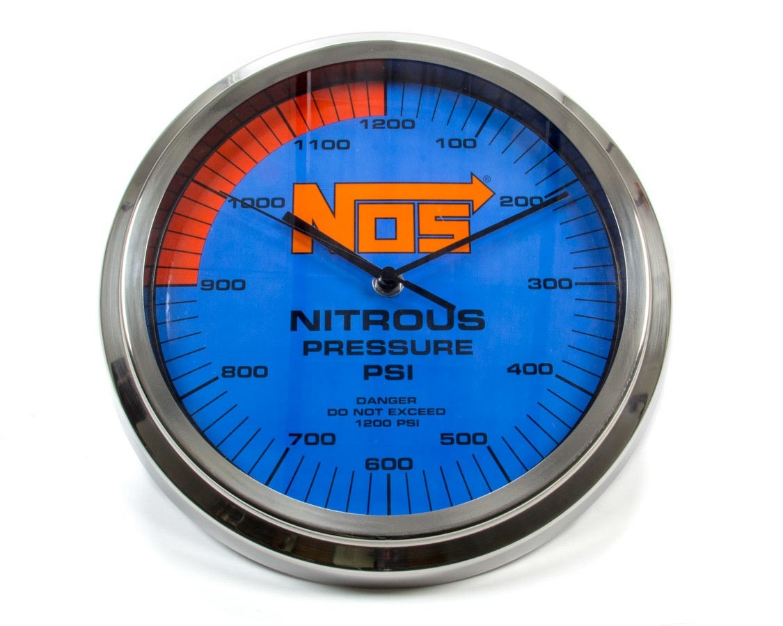 Nitrous Oxide Systems NOS Wall Clock MPN NOS19350